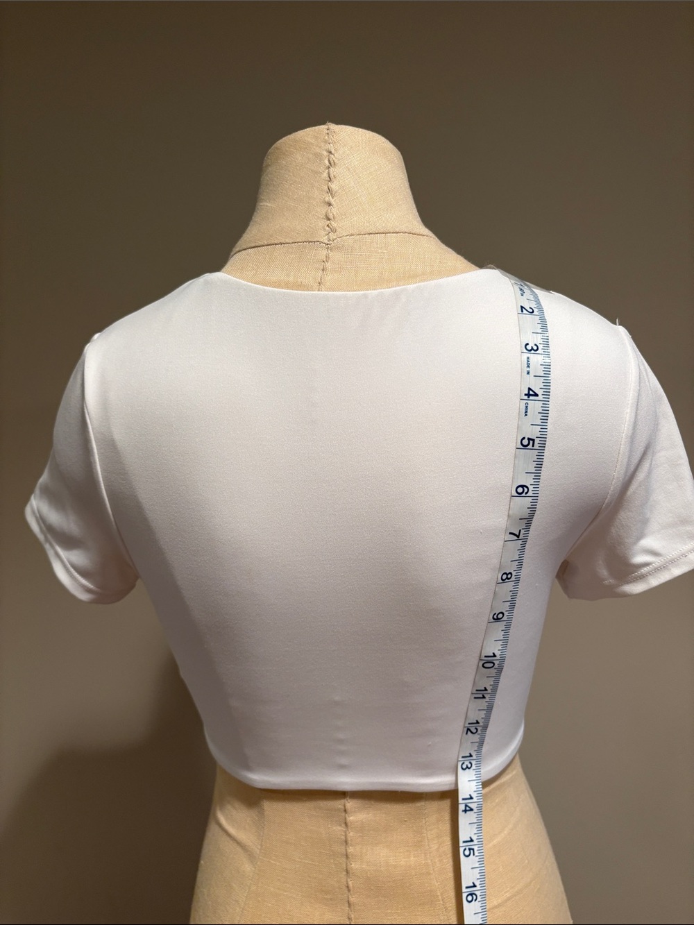 Aerie Offline Short Sleeve Tie Knot Front Crop Top Size S - Picture 4 of 8